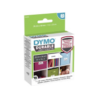 Produktbild för Dymo Durable etiketter 25 x 54 mm