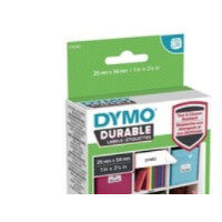 Produktbild för Dymo Durable etiketter 25 x 54 mm