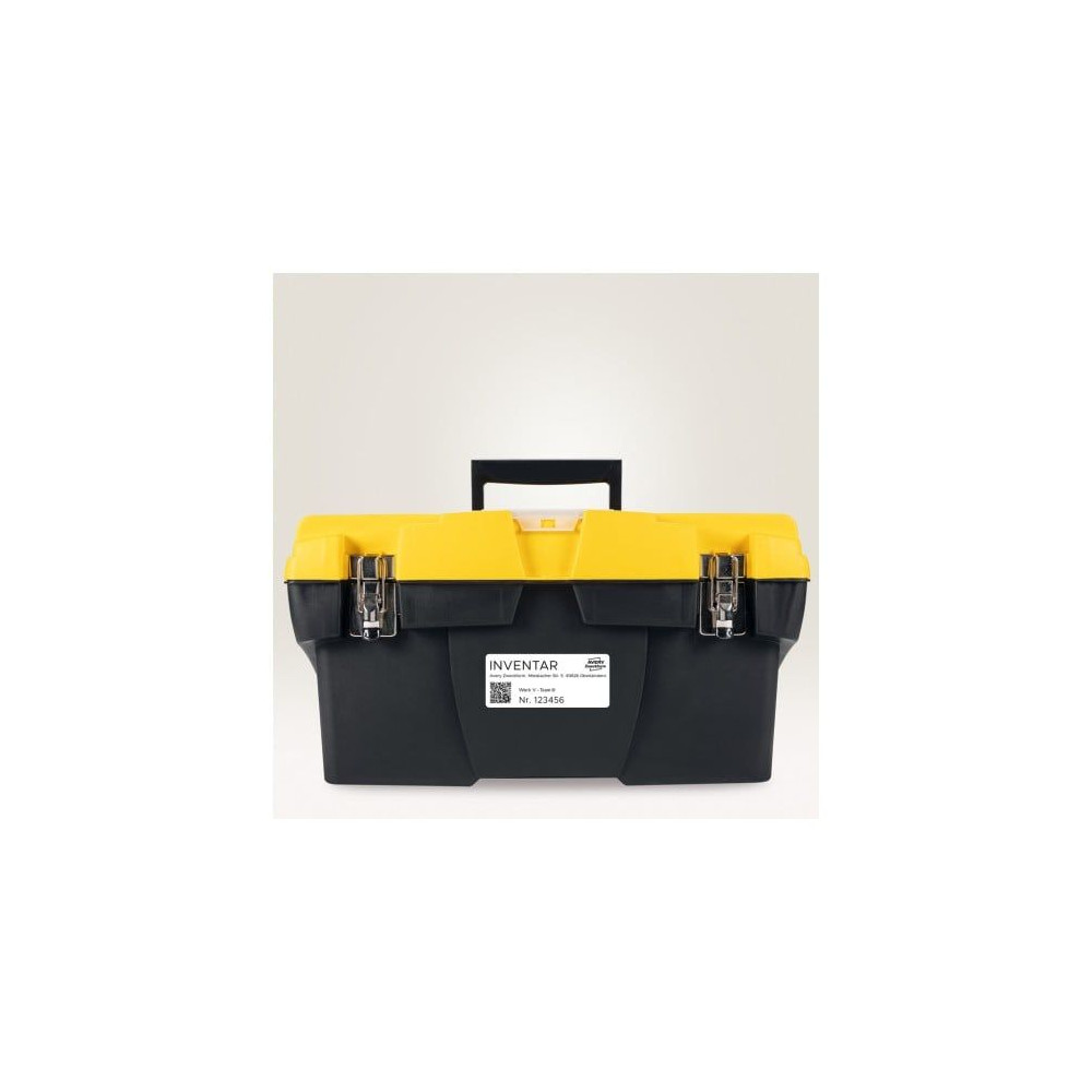 Produktbild för Etiketter Avery 99,1x42,3 mm, hvid, holdbare, til inkjet