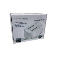 Produktbild för LC Power LC-DOCK-U3-VI - HDD / SSD dockningsstation - SATA - USB 3.2 (Gen 2x1)