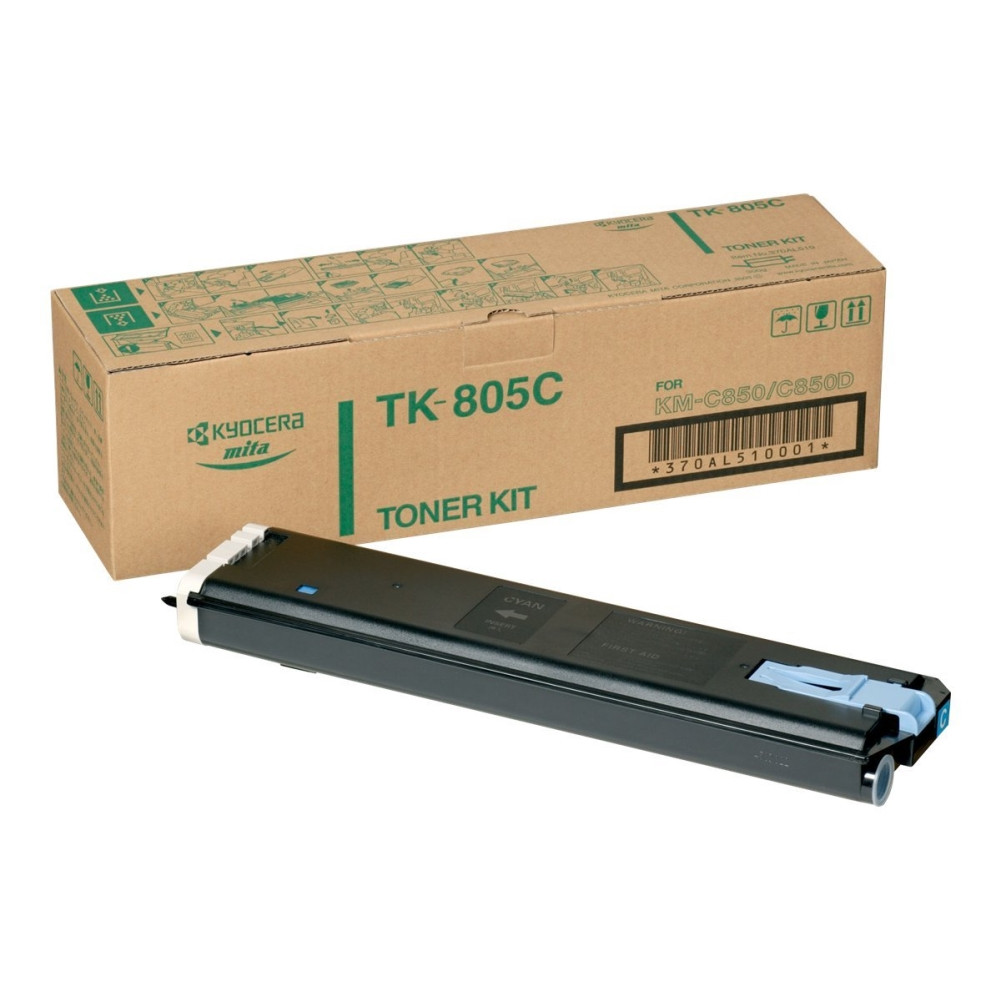 Produktbild för Kyocera TK 805C - cyan - original - tonersats