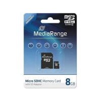 Produktbild för MediaRange - flash-minneskort - 8 GB - microSDHC