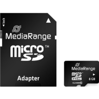 Produktbild för MediaRange - flash-minneskort - 8 GB - microSDHC