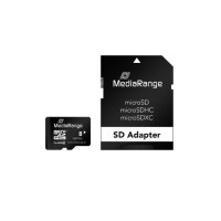 Produktbild för MediaRange - flash-minneskort - 8 GB - microSDHC