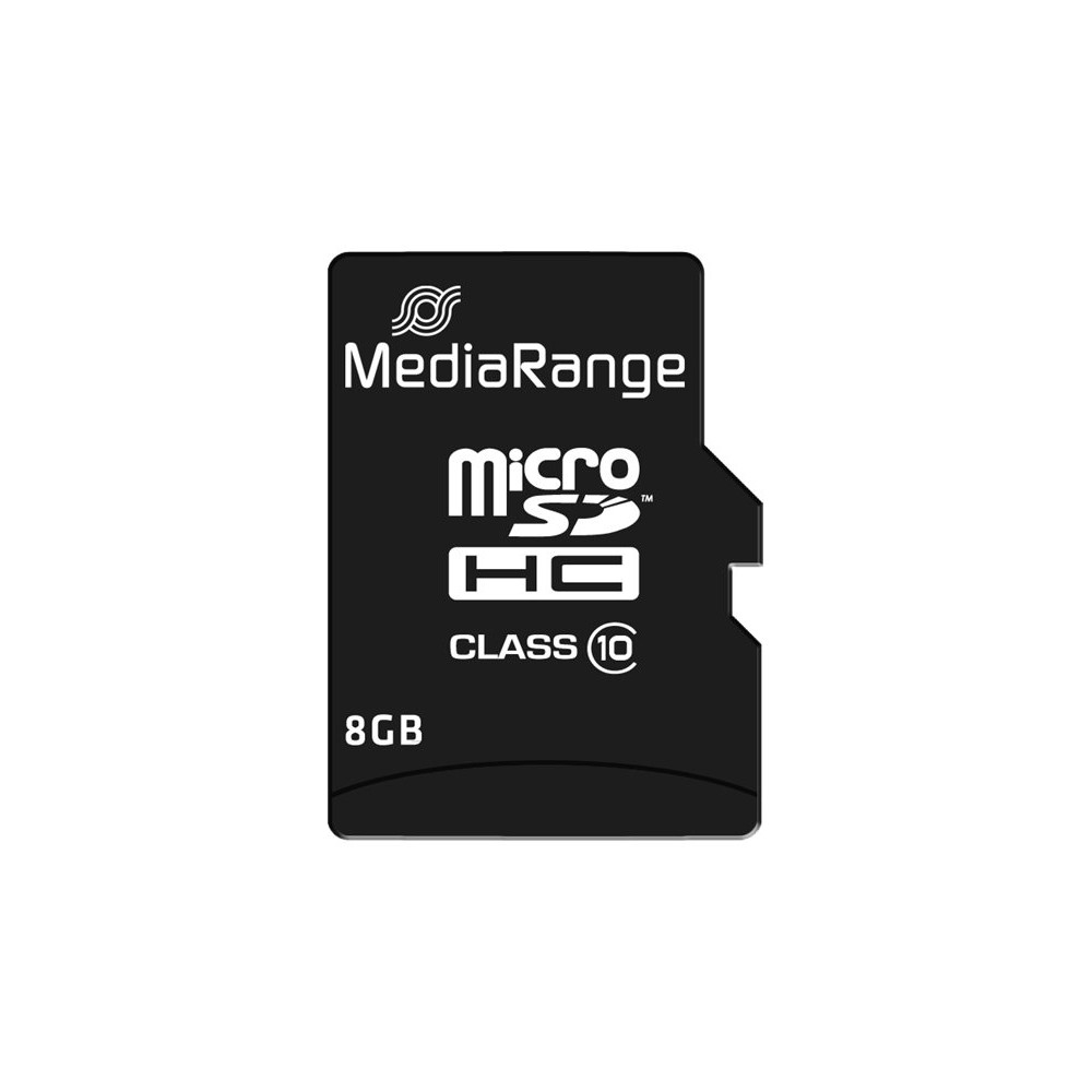 Produktbild för MediaRange - flash-minneskort - 8 GB - microSDHC