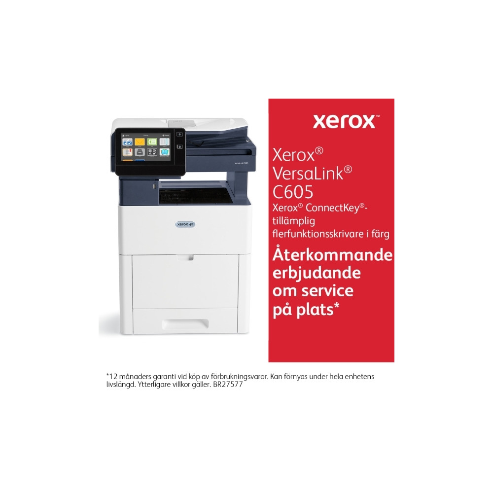 Produktbild för Xerox VersaLink C605 - svart - original - tonerkassett