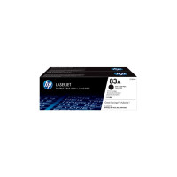 Produktbild för HP 83A - 2-pack - svart - original - LaserJet - tonerkassett (CF283AD)
