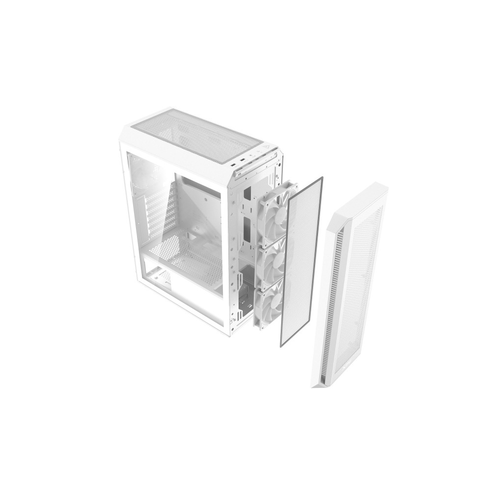 Produktbild för XPG VALOR AIR PLUS, Midi Tower, PC, Vit, ATX, micro ATX, Min...