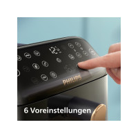 Produktbild för Philips 4000 Series NA462 - dubbel luftfritös - svart/mörkgrå