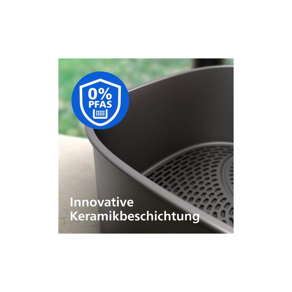 Produktbild för Philips 4000 Series NA462 - dubbel luftfritös - svart/mörkgrå