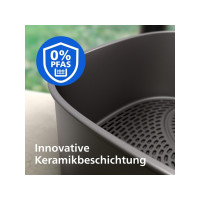 Produktbild för Philips 4000 Series NA462 - dubbel luftfritös - svart/mörkgrå