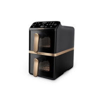 Produktbild för Philips 4000 Series NA462 - dubbel luftfritös - svart/mörkgrå