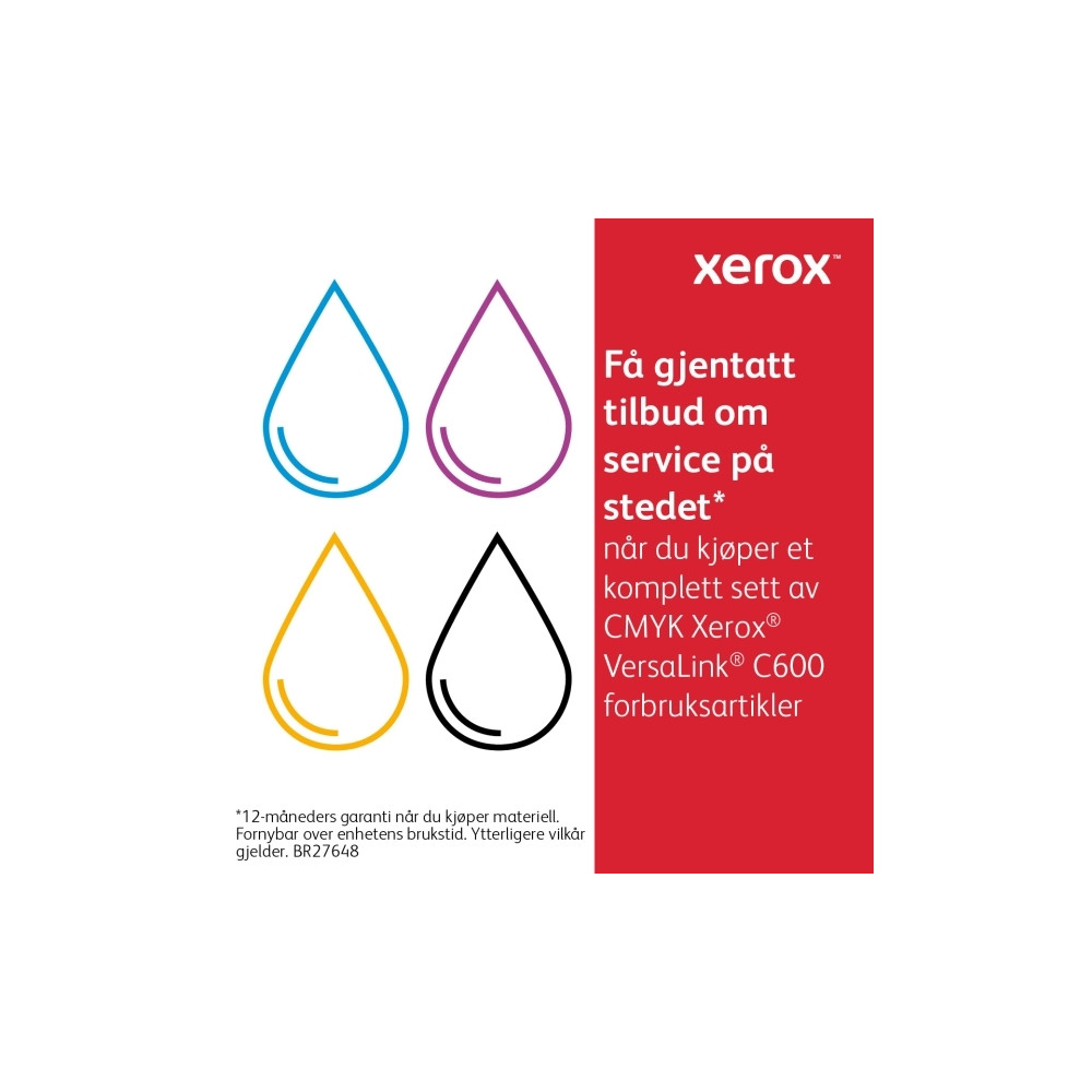Produktbild för Xerox VersaLink C605 - cyan - original - tonerkassett