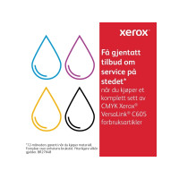 Produktbild för Xerox VersaLink C605 - cyan - original - tonerkassett