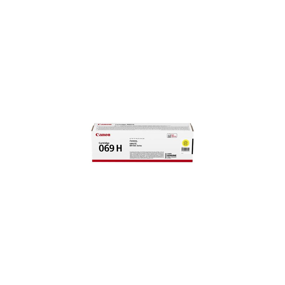 Produktbild för Canon 069H - Lång livslängd - gul - original - tonerkassett