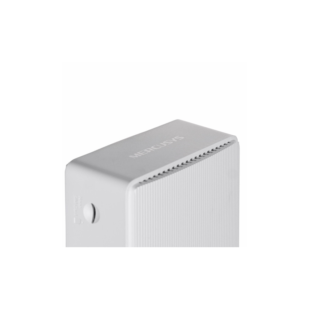 Produktbild för Mercusys MB130-4G - trådlös router - WWAN - LTE, Wi-Fi 5 - 4G - skrivbordsmodell