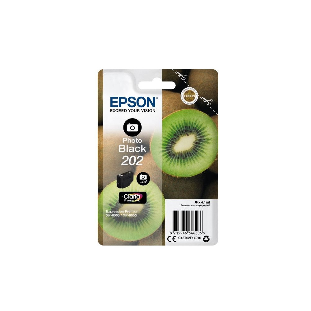 Produktbild för Epson 202 - foto-svart - original - bläckpatron