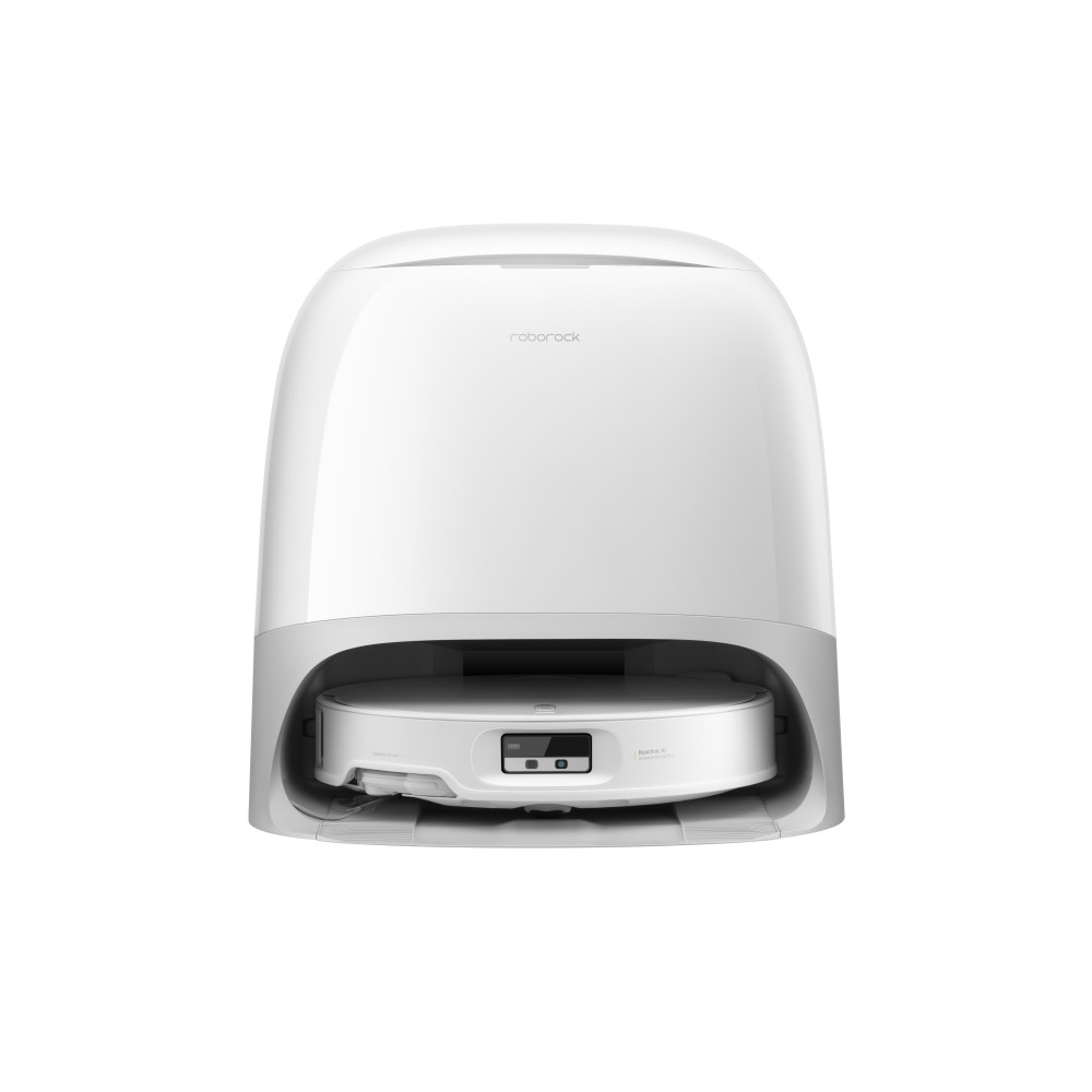 Produktbild för Roborock Qrevo Curv 2 ProX, Utan påse, Vit, Rund, Dammpåse,...