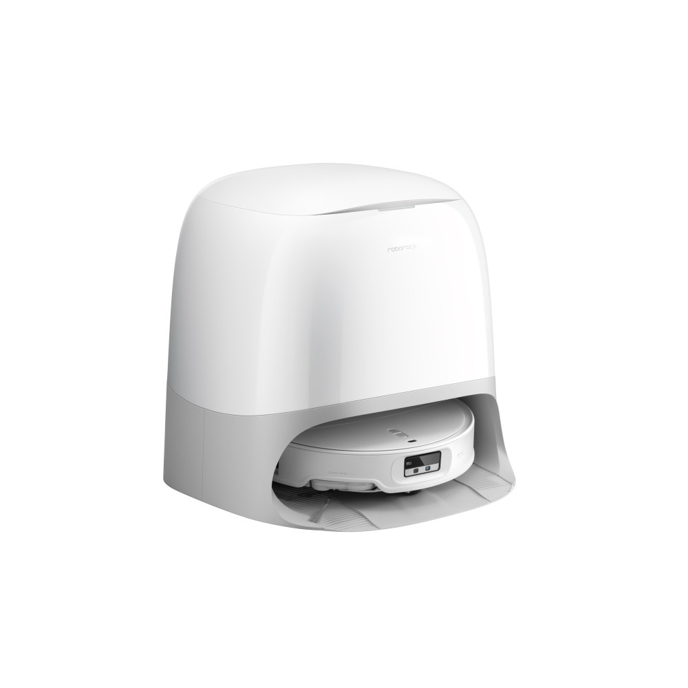 Produktbild för Roborock Qrevo Curv 2 ProX, Utan påse, Vit, Rund, Dammpåse,...
