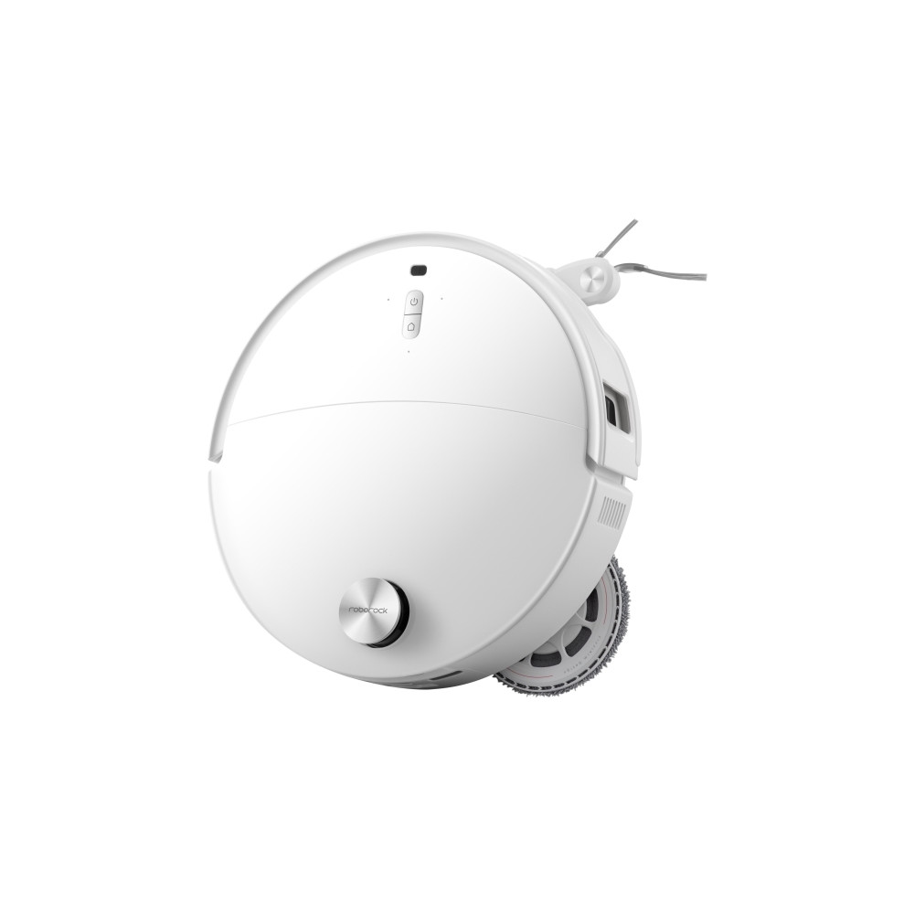 Produktbild för Roborock Qrevo Curv 2 ProX, Utan påse, Vit, Rund, Dammpåse,...