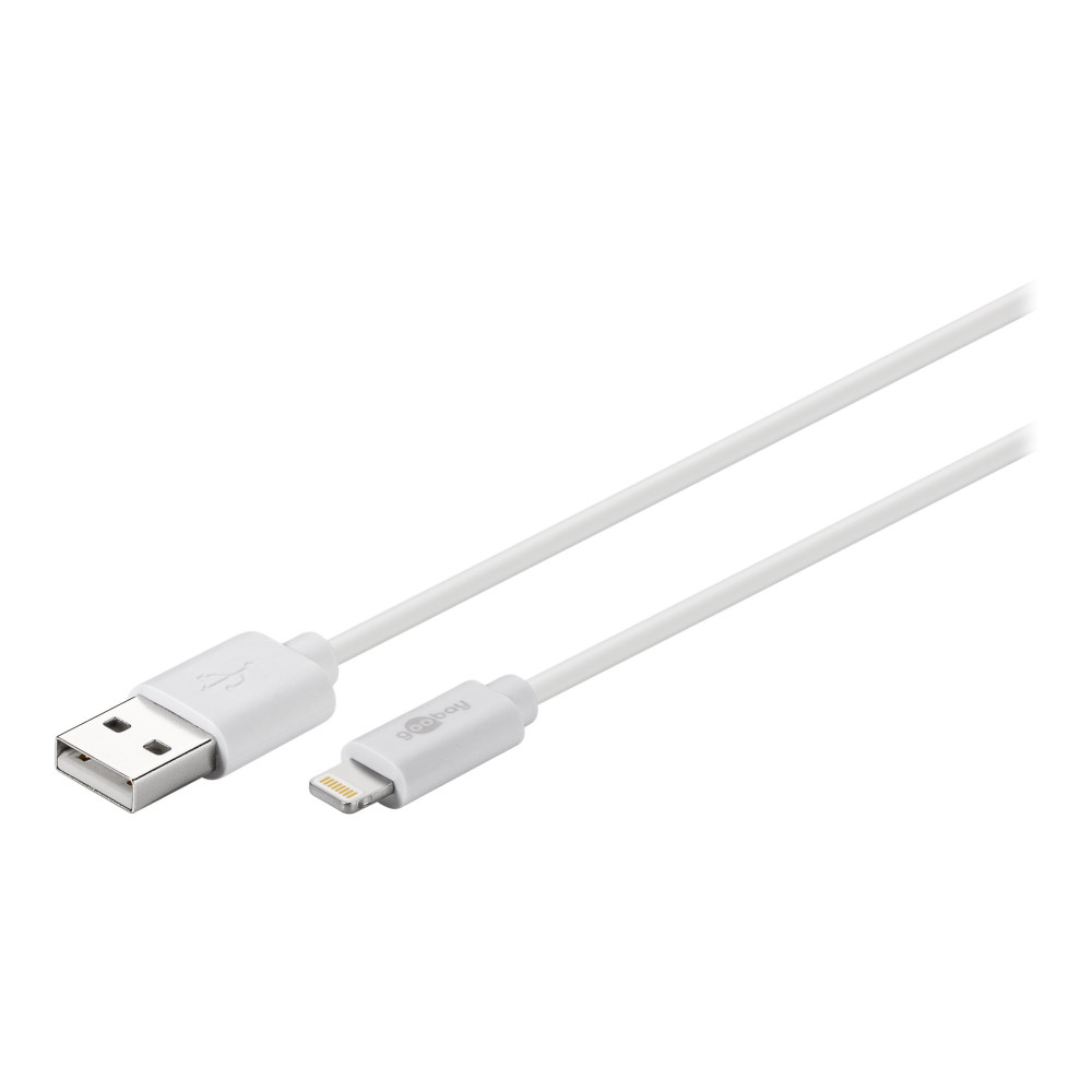 Produktbild för goobay Lightning-kabel - Lightning / USB 2.0 - 1 m