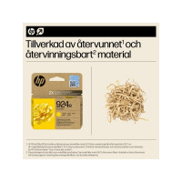 Produktbild för HP 924e EvoMore - gul - original - bläckpatron