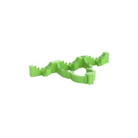 Produktbild för Spelsberg ZEL 2K-12/16 dragavlastning 66x36x8 mm (förp. 10 s...