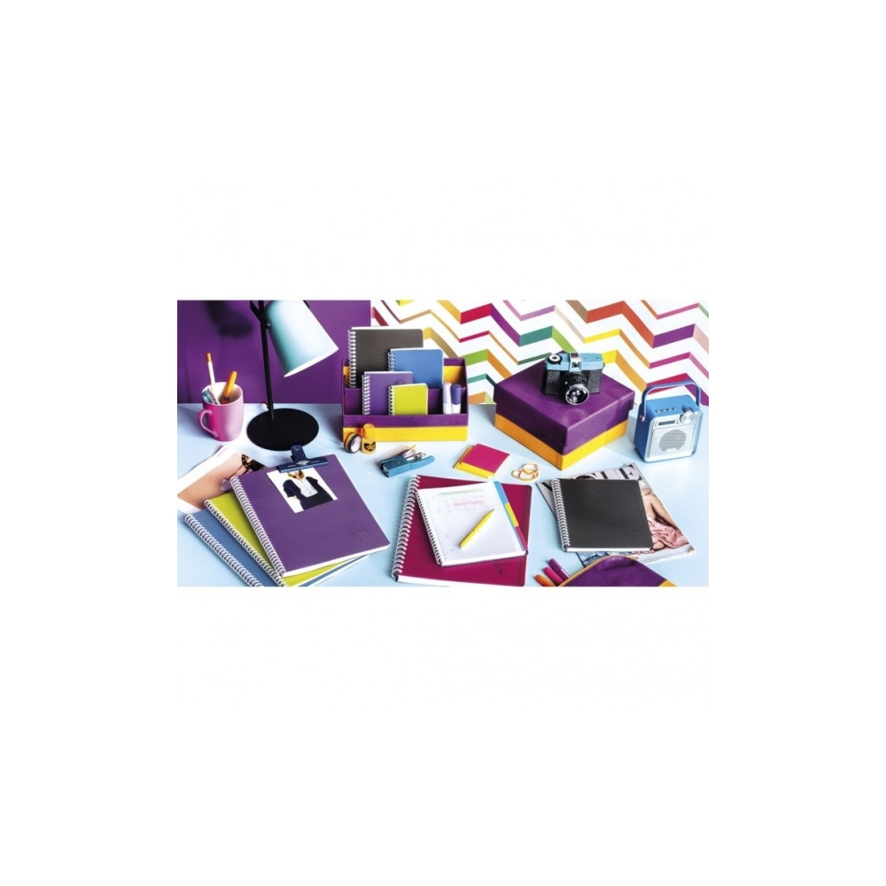 Produktbild för Anteckningsbok Clairefontaine Linicolor Intense, A5, linjera...
