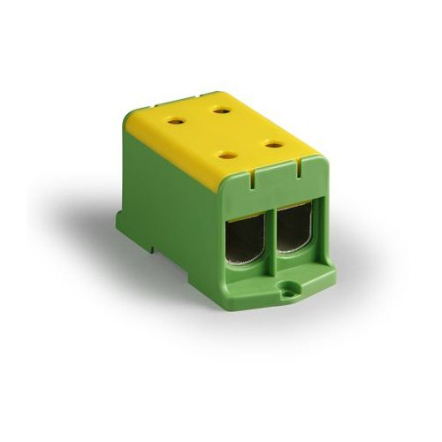 ENSTO ENSTO genomgångsklämma PE 35-240mm² skruvplint gul/grön dubb...