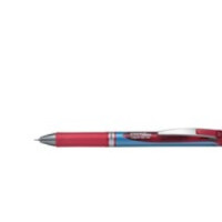 Produktbild för Gelpennor, Pentel Energel BLN75, påfyllningsbar, 0,5 mm, röd