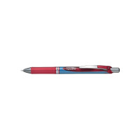 Produktbild för Gelpennor, Pentel Energel BLN75, påfyllningsbar, 0,5 mm, röd