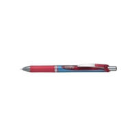 Produktbild för Gelpennor, Pentel Energel BLN75, påfyllningsbar, 0,5 mm, röd