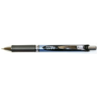 Produktbild för Gelpennor, Pentel Energel BLN75, påfyllningsbar, 0,5 mm, sva...