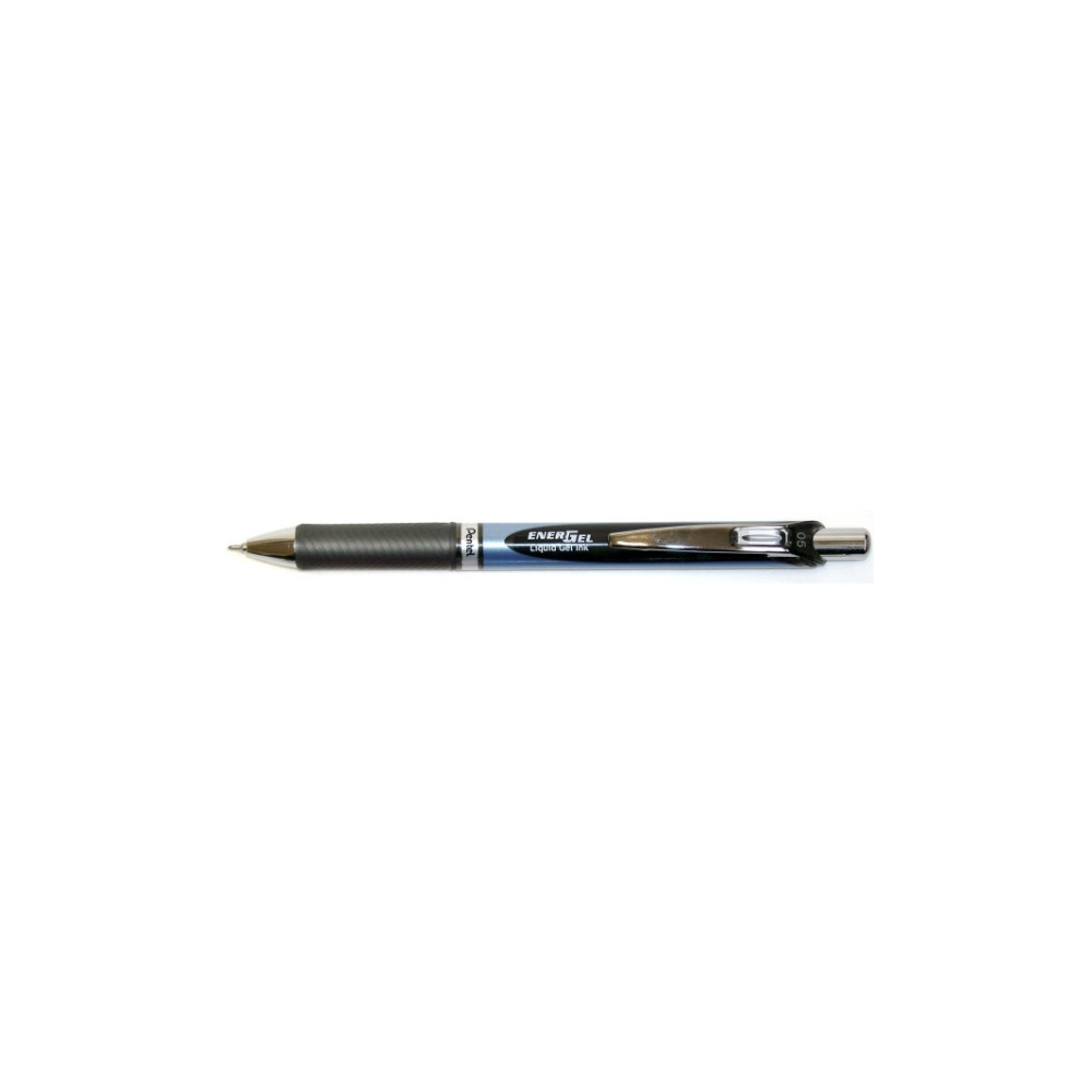 Produktbild för Gelpennor, Pentel Energel BLN75, påfyllningsbar, 0,5 mm, sva...