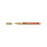 Produktbild för Färgmarkeringspenna, Edding 751, 1–2 mm, guld (förpackning o...