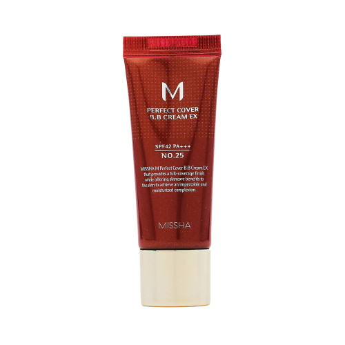 Missha Missha Perfect Cover BB Cream EX SP42 Pa+++ 20ml 25 Warm Beige