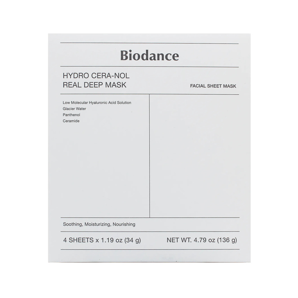 Produktbild för Biodance Hydro Cera-Nol Real Deep Mask 4x34g