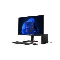 Produktbild för Lenovo ThinkCentre M70q Gen 5 - liten Core i7 i7-14700T 1.3 GHz - vPro Enterprise - 16 GB - SSD 1 TB - Engelska - Europa