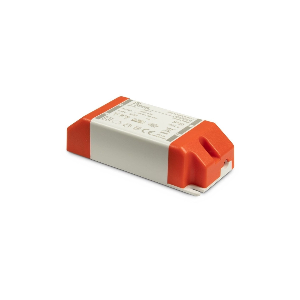 Produktbild för Inter-Tech LED12-15 LED driver - 2 stifts terminalblock - 15 watt