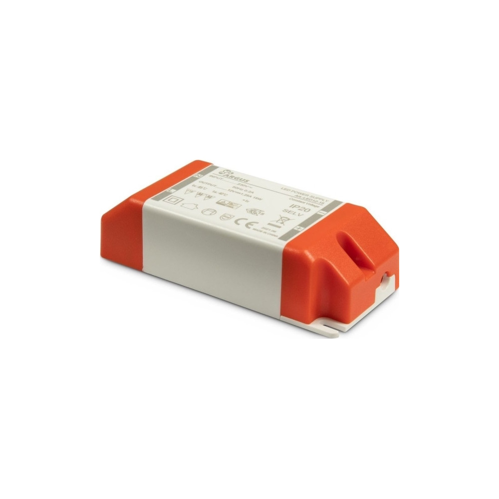 Produktbild för Inter-Tech LED12-15 LED driver - 2 stifts terminalblock - 15 watt