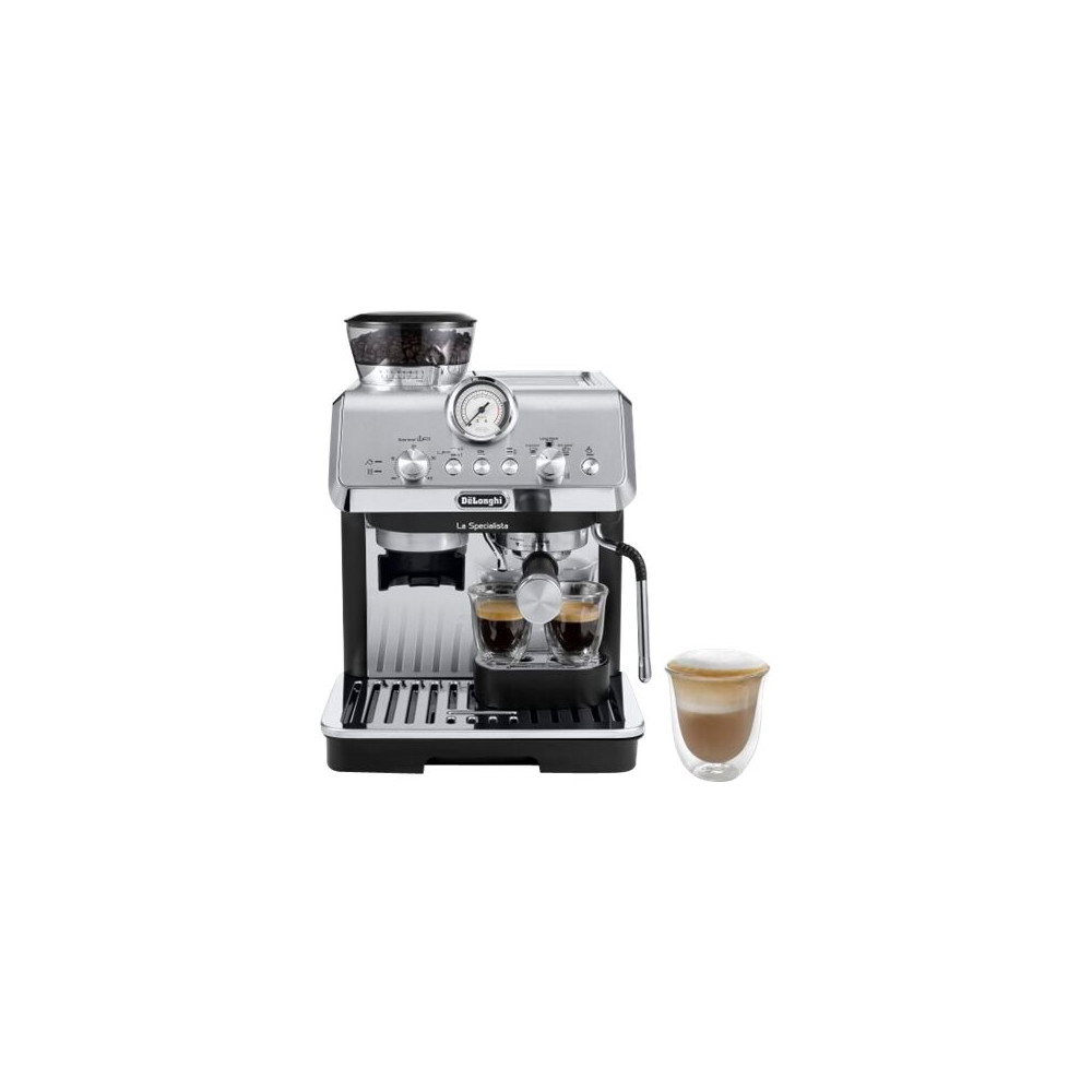 Produktbild för De'Longhi La Specialista Arte EC9155.MB - kaffemaskin med mjölkskummare - 15 bar - svart metall