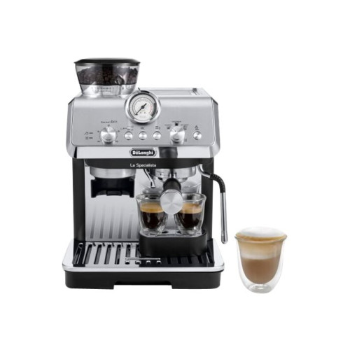 Delonghi De'Longhi La Specialista Arte EC9155.MB - kaffemaskin med mjölkskummare - 15 bar - svart metall