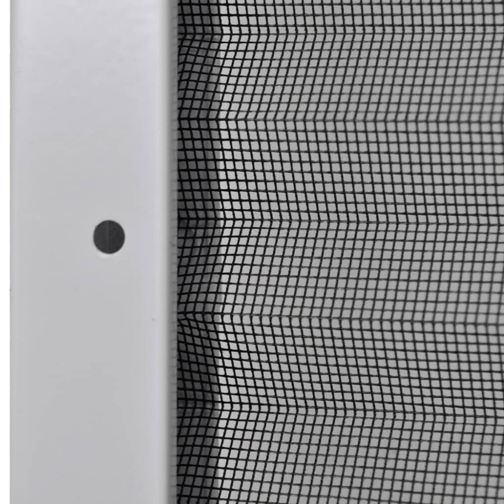Produktbild för Insektsnät plissé till fönster 160 x 80 cm med solskydd