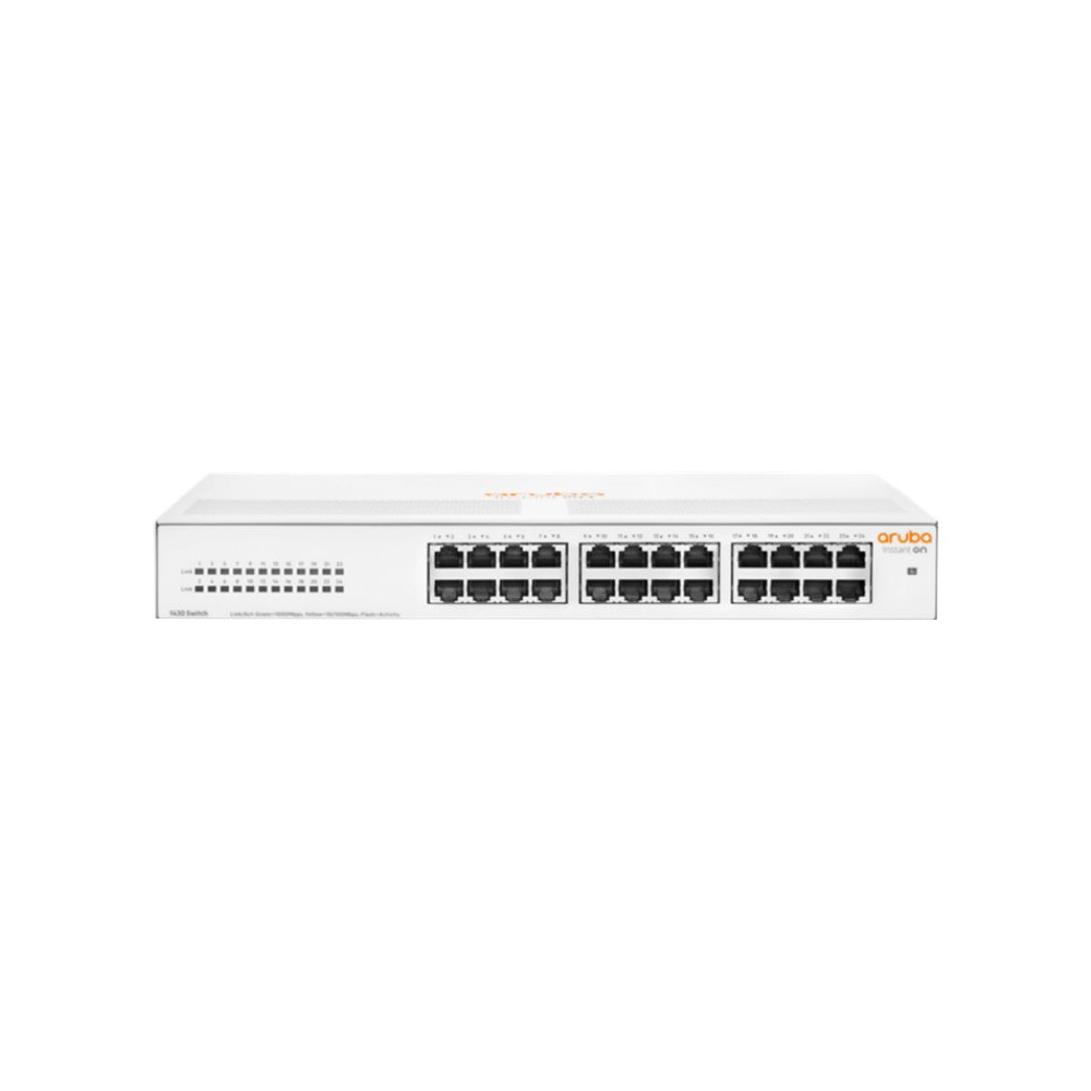 Produktbild för HPE Networking Instant On 1430 24G Switch - switch - 24 portar - ohanterad - rackmonterbar