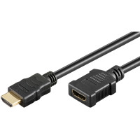 Produktbild för Goobay 76271, 2 m, HDMI Typ A (standard), HDMI Typ A (standa...