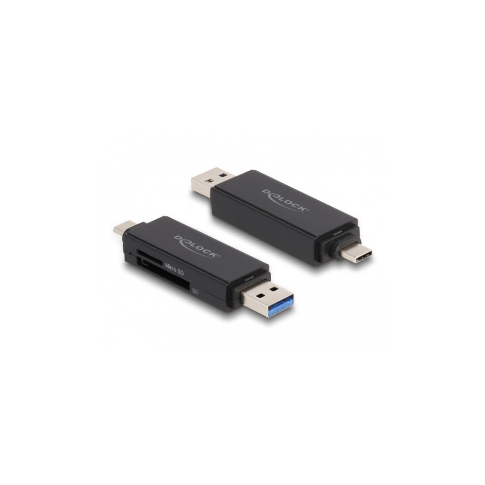 Produktbild för Delock kortläsare - USB 3.2 Gen 1 / USB-C