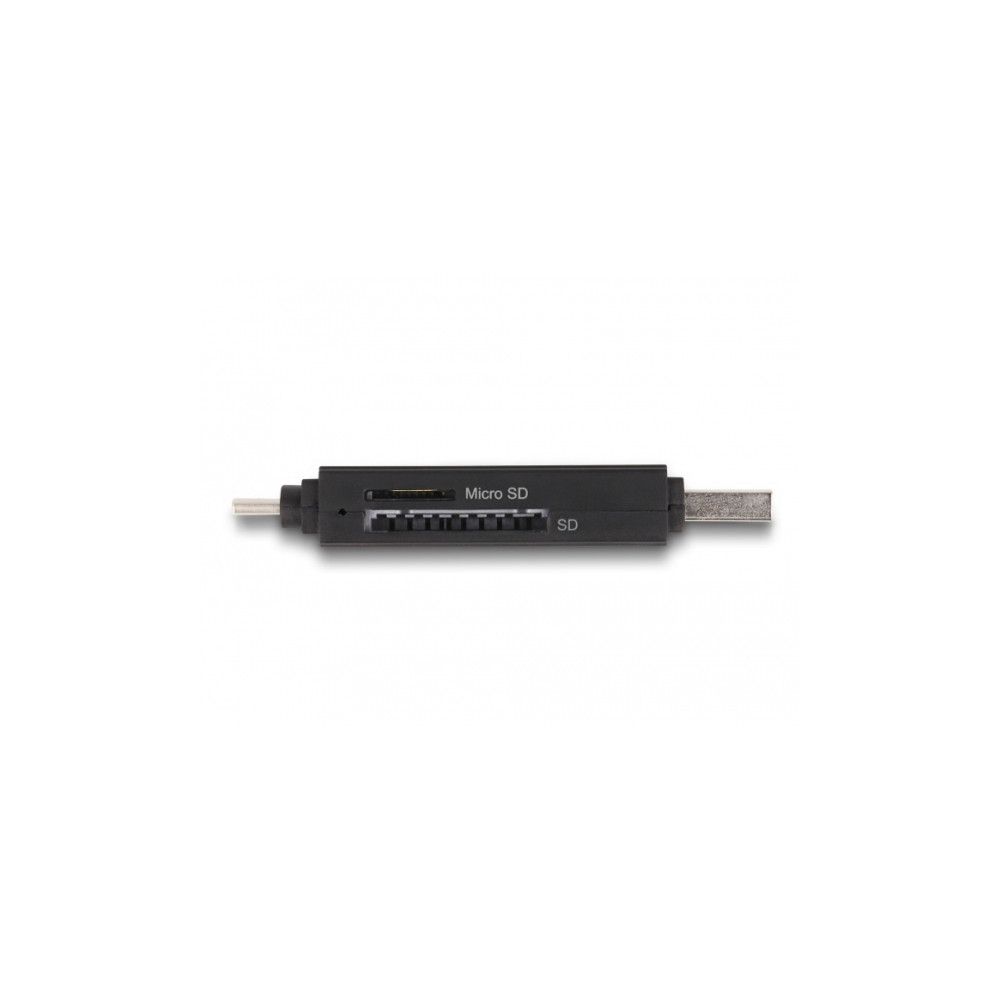 Produktbild för Delock kortläsare - USB 3.2 Gen 1 / USB-C
