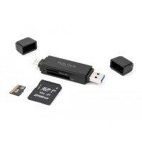 Produktbild för Delock kortläsare - USB 3.2 Gen 1 / USB-C