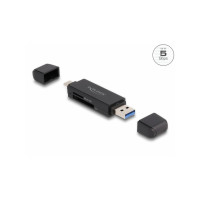 Produktbild för Delock kortläsare - USB 3.2 Gen 1 / USB-C