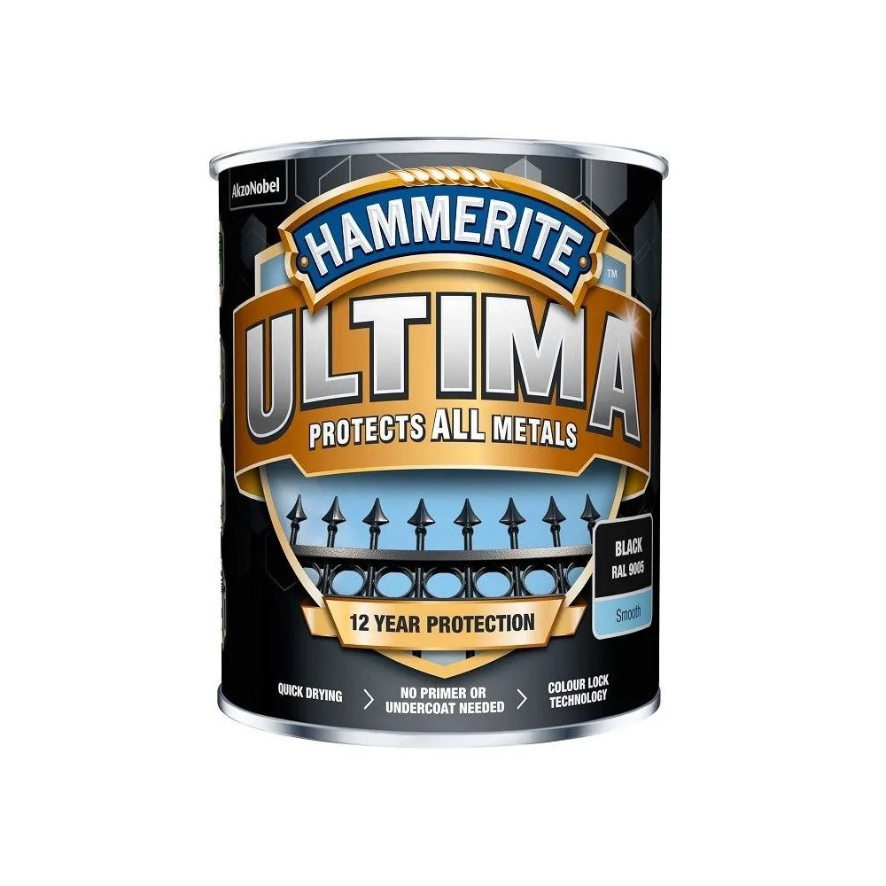 Produktbild för Hammerite Ultima Metallfärg